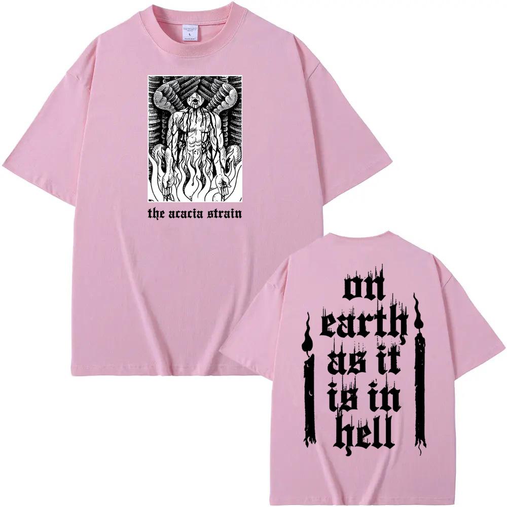 The Acacia Strain Summer NewT Shirt Short Sleeve Singers same styleTeeshirt Graphic Printing OneckTshirt Unisex Retro Clothes