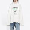 Balenciaga Толстовка Свободный крой Мужская Белый 662424TKVF89085