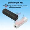 DIY Mobile Power Case Type-C Need 21700 Battery Built-In Wire Welding Free Single Section for Portable Power Supply
