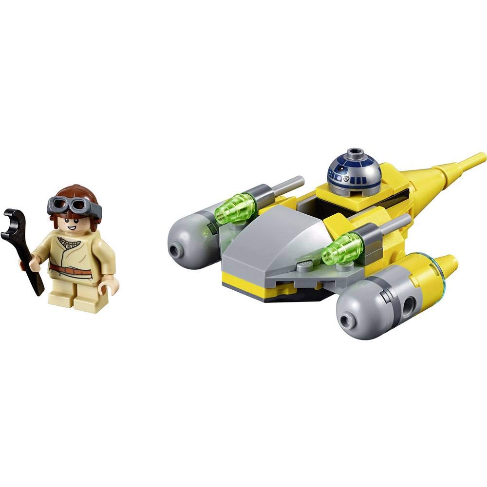 LEGO Star Wars Набу Звёздный истребитель Микрофайтеры 75223 Конструктор для мальчиков