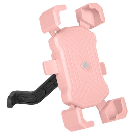 Держатель для телефона на велосипеде Противоударный фиксатор с нескользящим зажимом с четырьмя когтями Крепление для мобильного телефона на электрическом велосипеде Навигационный кронштейн