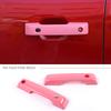 Exterior Door Handle Cover Trim Bezel For Ford F150 2Door 2021+ Pink Accessories