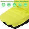 Lawn Mower Seat Cover Wear Resistant Riding Mower Seat Cushion Comfortable Lawn Mower Seat Pad with Pockets Tractor Seat Cover