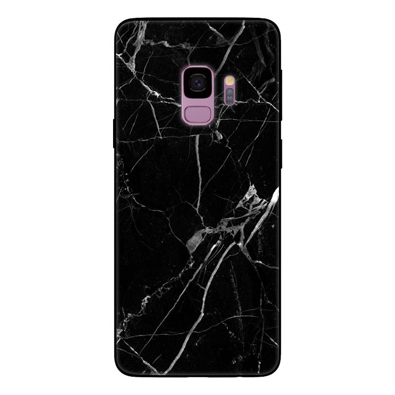 Чехол для Samsung Galaxy S9 Plus SM-G965F G965 S9Plus Мраморный Рисунок Мягкий Матовый Силиконовый Задний Чехол для Samsung S9 S9+ Полный Чехол