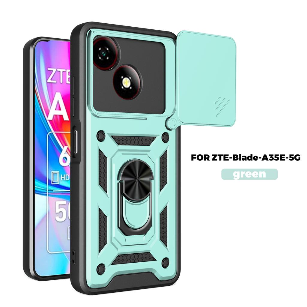 Подходит для ZTE Blade A35E Shunjia окно толкатель чехол для мобильного телефона Красный Демон 10Pro шлифованный противоударный защитный чехол