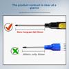 Jin Wannian 45mm Long-Head Refillable Waterproof Marker Pen for Deep Hole Woodworking and Construction.