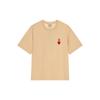 New MLB Fashion Sports Collection SS24 T Shirt Unisex Light Beige 3ATSH0143-43BGL
