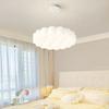 Новый потолочный светильник для гостиной, люстра в стиле скандинавского кремового ветра, полноспектральный дизайн, спальня, кабинет, современный, простой