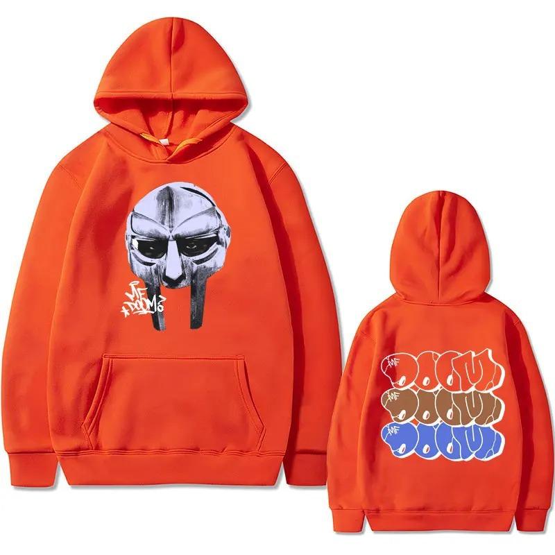 Hip Hop Doom Mask Madlib Madvillain Men's Hoodie Sweatshirt Men Womnen Fashion Brand Design Pullover Fleece Hoodies