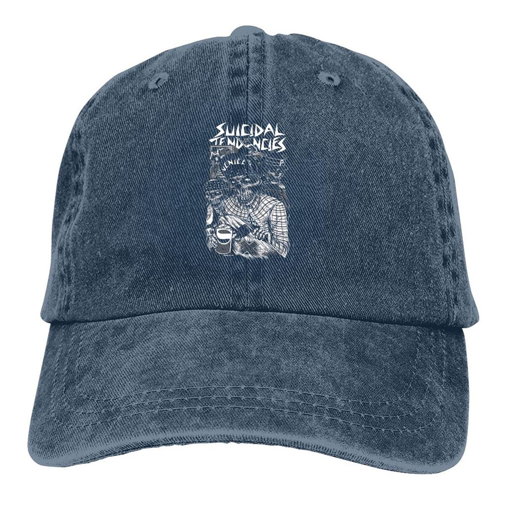 Suicidal Tendencies Классическая Бейсболка Мужские Кепки Женские Козырек Защита Snapback Тяжелые Черные Металлические Кепки