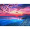 Full Round Drill Diamond Embroidery Sunset Lake 5D DIY Diamond Painting Cross Stitch Rhinestone
