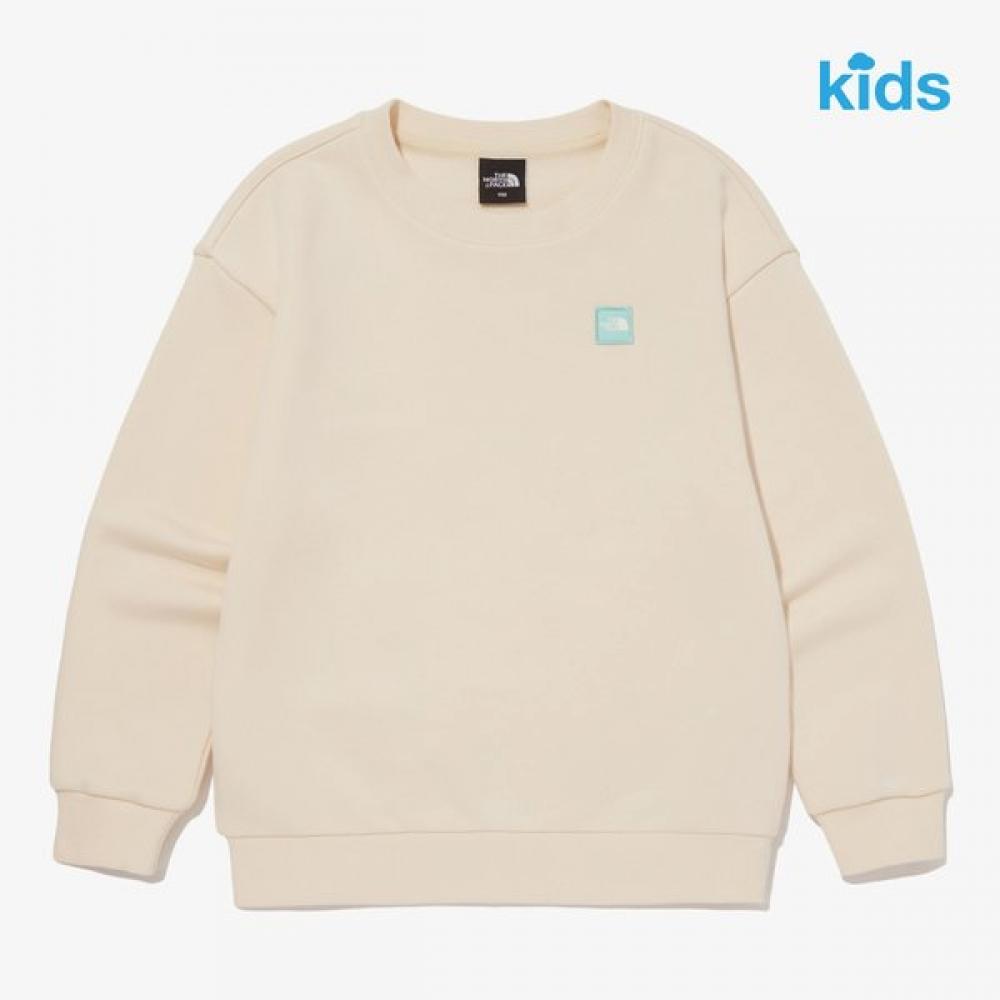 The North Face Детская мини-толстовка с логотипом-коробкой Кремово-бежевая Nm5mq52t