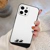 Чехол в стиле западного ковбоя для iPhone 17, 16, 15, 14, 13, 12, 11 Plus, Pro Max, XS, Мягкий силиконовый черный чехол