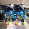 Закаленное Стекло Чехол Для Телефона Для Galaxy S26 S21 S22 S23 S24 S25 FE Ultra Plus . Винтажный стиль замка.