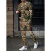 Мужской модный novelty набор пижамы и домашней одежды с граффити, осенний мужской повседневный комплект: футболка с длинным рукавом, уличные модные брюки