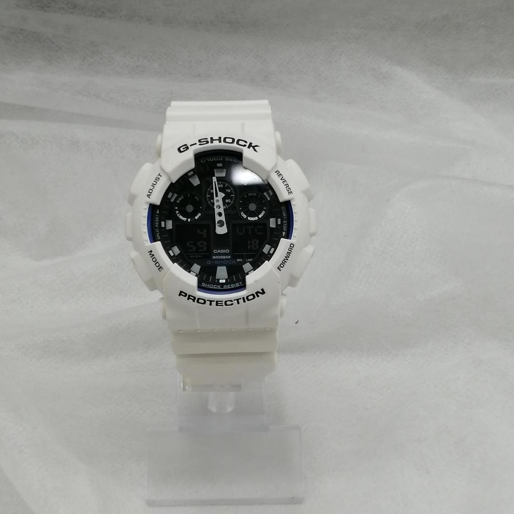 Б/у CASIO GA-100B Белый G-SHOCK