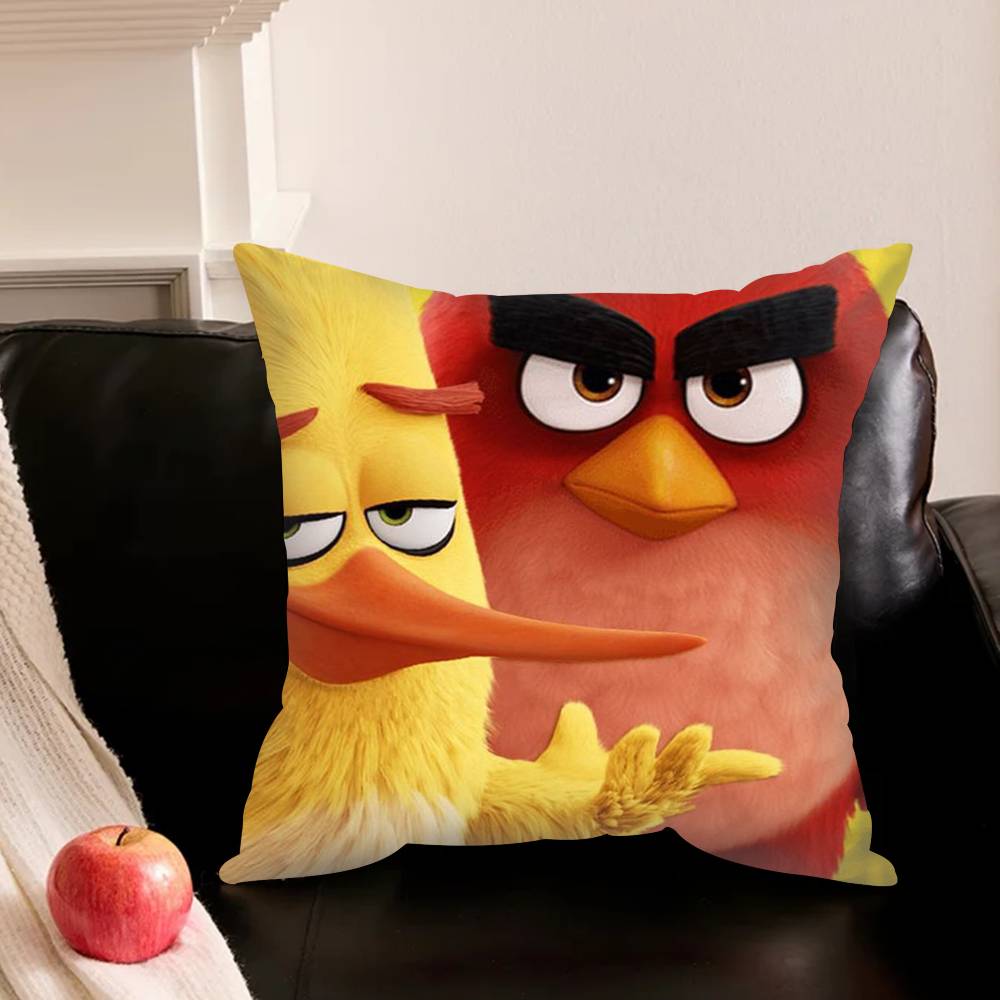 B-Bird Game A-Angry-Y B-Bird-S Pillowcase Living Room Sofa Cushion Cover Bedroom Room Bed Pillow Cover Home Decoration
