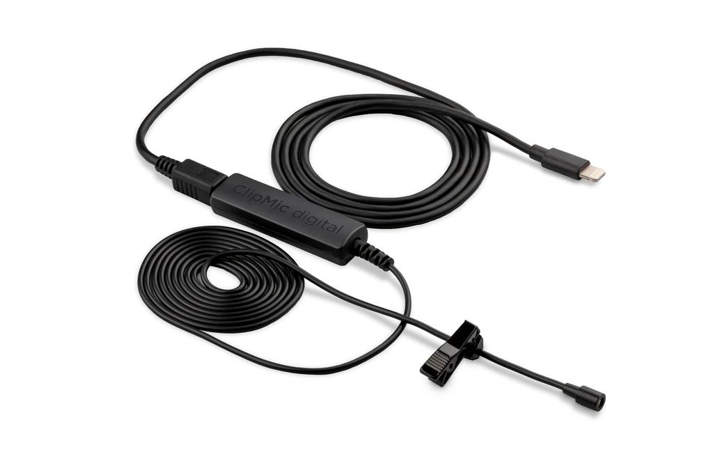 Apogee ClipMic Digital2 Петличный микрофон-клипса для совместимых с Windows Микрофонов, Стриминга, iPhone, Mac,