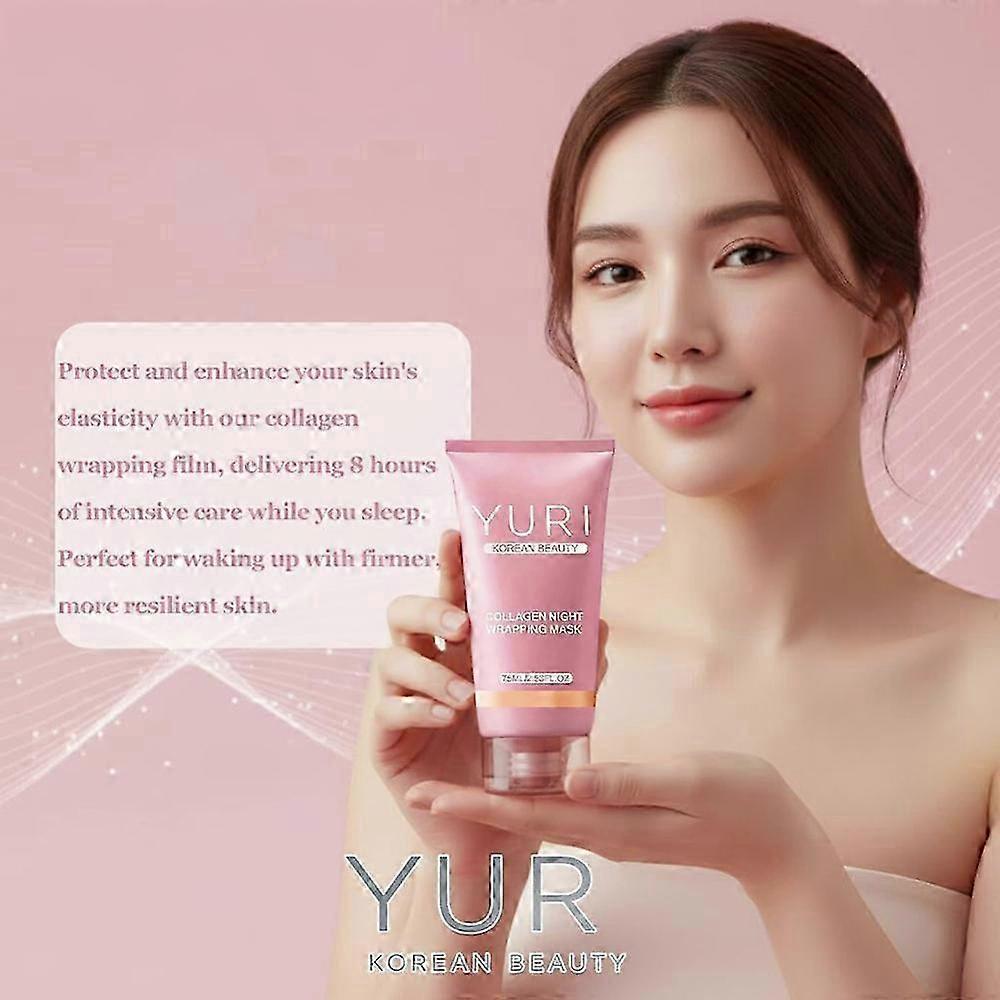 Collagen Overnight Wrapping Peel Off Facial Mask Reduces Sagging Dullness Collagen Night Wrapping Mask For Glowing Skin-zdd1