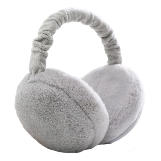 Женские зимние наушники, толстые плюшевые наушники для защиты ушей, ветрозащитные, регулируемая длина, складные, противоскользящие, для езды на работу, катания на лыжах, наушники с повязкой на голову