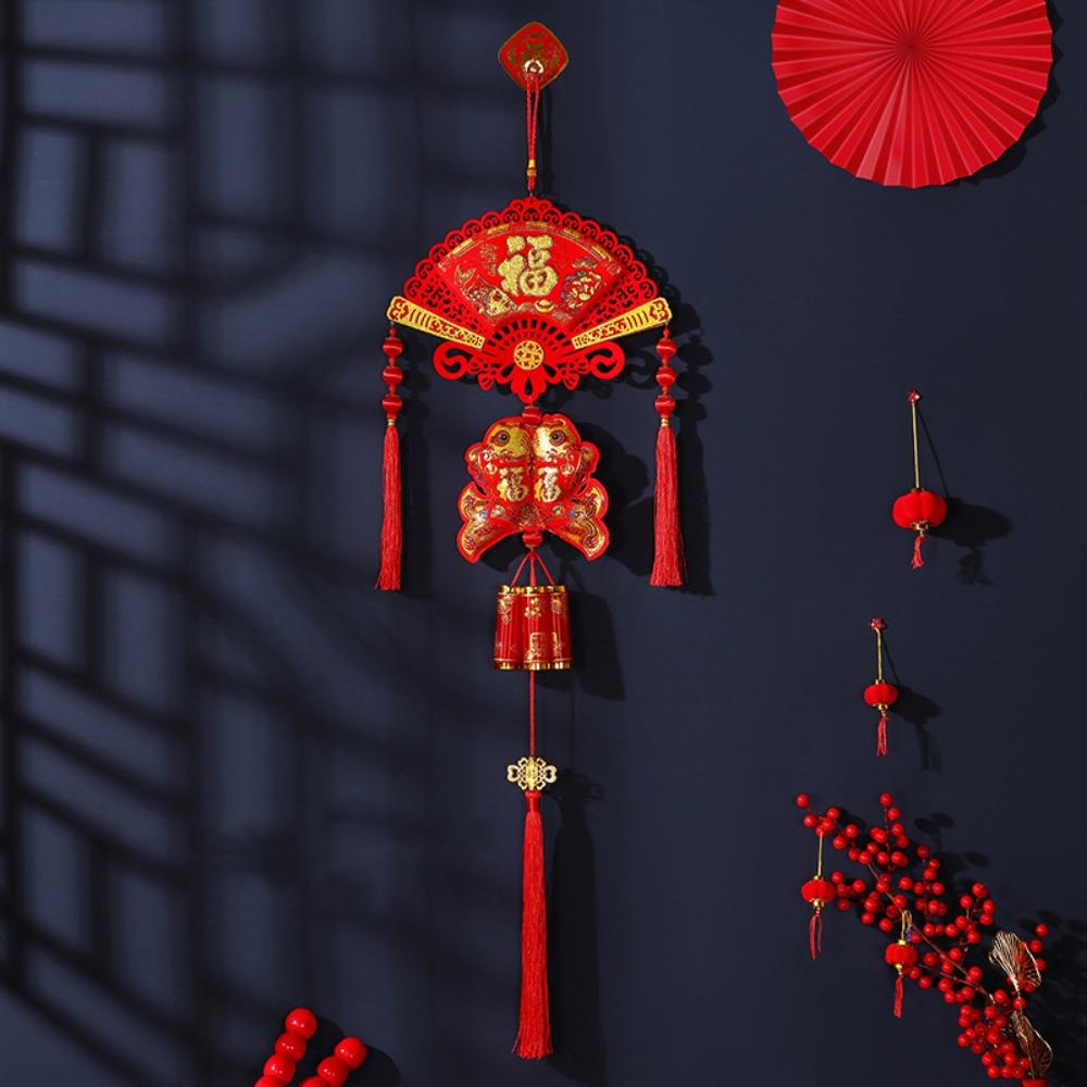 Hanging Lucky Bag Pendant Chinese New Year Spring Festival Ornament Home Decor