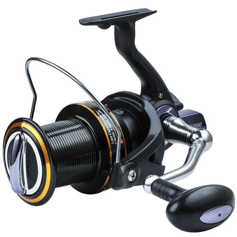Катушки для морской рыбалки, размер 6000-11000, спиннинговая катушка для морской воды, алюминиевая катушка с ЧПУ, большая катушка с ручкой, катушка для троллинга