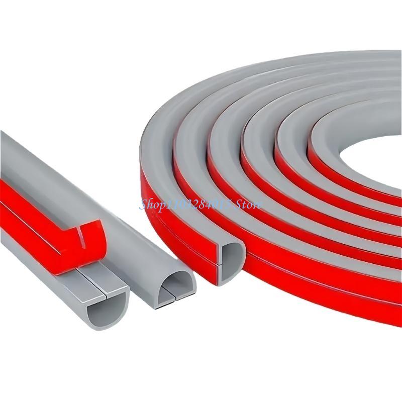 R6FF PVC Cable Sleeve Anti Crush Cord Cover Protector Duct for Wiring Cover