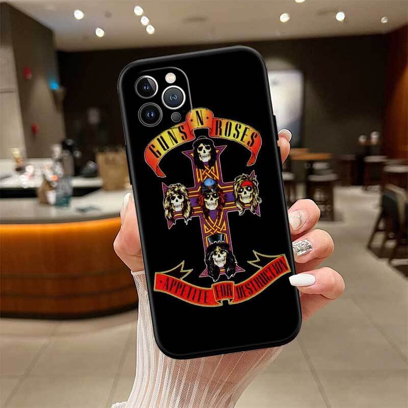 G-guns R-roses Ударопрочный чехол для телефона для Redmi Note 8 8T 9 9A 9C 9T 9S 10 11 11S 10C 10X 10A 10T Pro Max Plus Prime