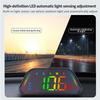 G23 Универсальный Цифровой GPS Спидометр Цветной Шрифт HD ЖК-экран Проекция Автомобильный HUD Многофункциональный Тестер Head Up Display
