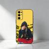 Чехол для телефона Billie Singer E-Eilish WILDFLOWER для Samsung S25, S24, S21, S22, S23, S20, Ultra, S26, Plus, Fe, Note, 5G Черный