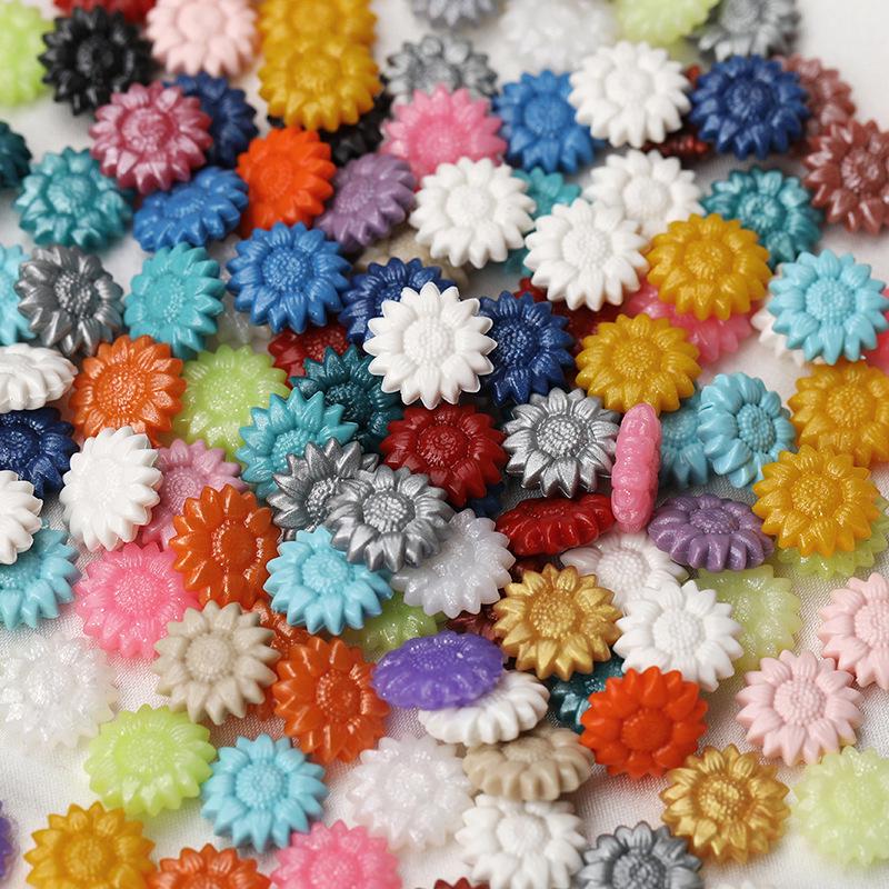 Huidisi Перламутровые Гранулы Сургуча Смешанных Цветов Подсолнух для Штампов