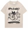 Casual Womens TShirt Luxury Pure Cotton ShortSleeved Round Neck Simple Outdoor Daily Loose Soft Mens and Womens Top