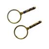 Newspaper Jewelry Handheld 10X Magnifying Glass Magnifier Eye Glass Mini Microscope Optical Glass