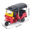 Diecast Construction Alloy Tricycle Retro Design Three Wheeled Motorcycle  Kids Toys