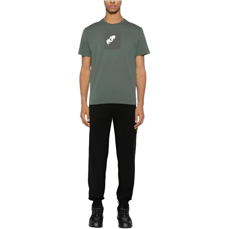 Stone Island Solid Color Mid Waist Knitted Sports Pants Men bottoms L1S156200021S0051-V0029