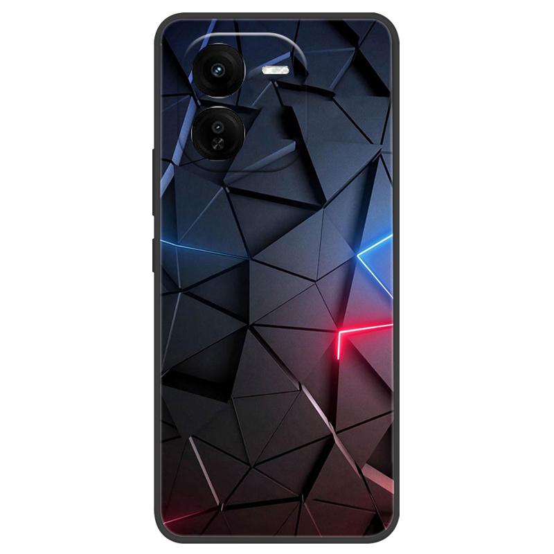 Для Vivo IQOO Z9x Чехол Силиконовый Роскошный Космический Мягкий Бампер для Vivo IQOO Z9 Turbo Чехол для Телефона TPU Funda Для IQOOZ9 Turbo Модный