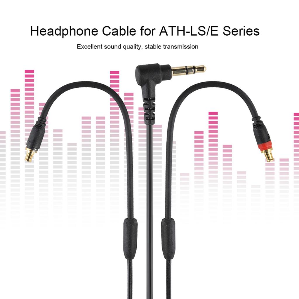 A2DC Headphones Replacement Cable for AudioTechnica ATHLS50 70 200