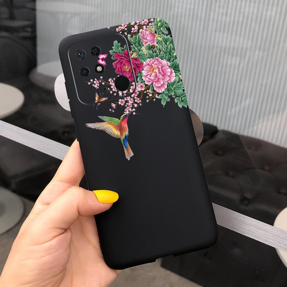 Чехол для телефона Xiaomi Redmi 10C Новый Популярный Цветочный Рисунок TPU Чехол-бампер для Xiaomi Redmi 10C 4G Redmi10C NFC 2022 Мягкий Funda