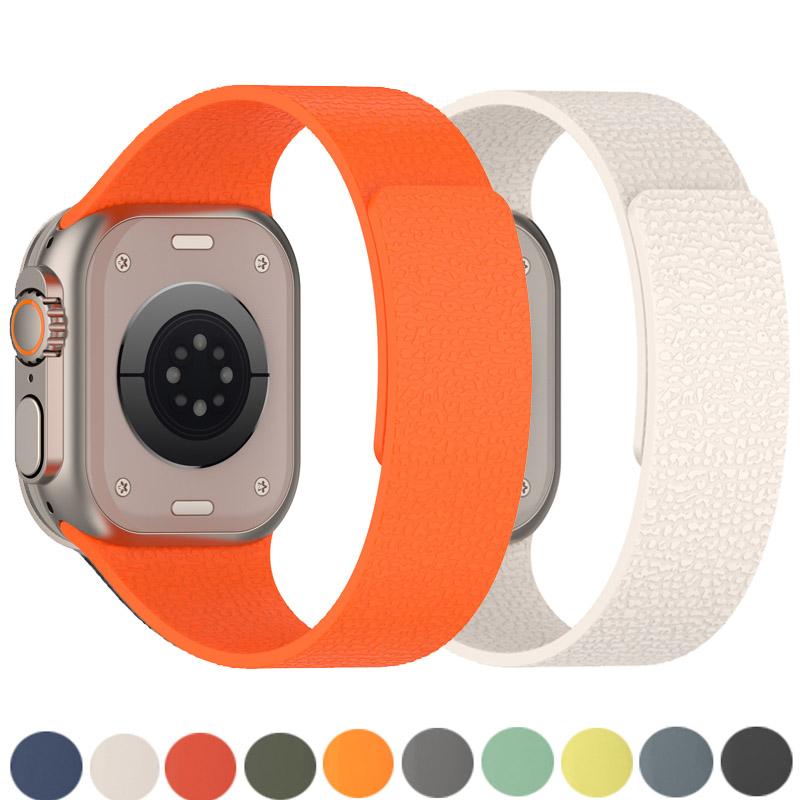Ремешок для Apple Watch Band 40 мм 44 мм 46 мм 45 мм 49 мм 42 мм 38 мм 41 мм ремешки Магнитный браслет iWatch Series 10 SE 9 8 7 6 Ultra 2