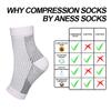 4Pcs Plantar Fasciitis Sock for Tendonitis Relief Best Compression Foot Sleeves for Plantar Fasciitis Heel Sock