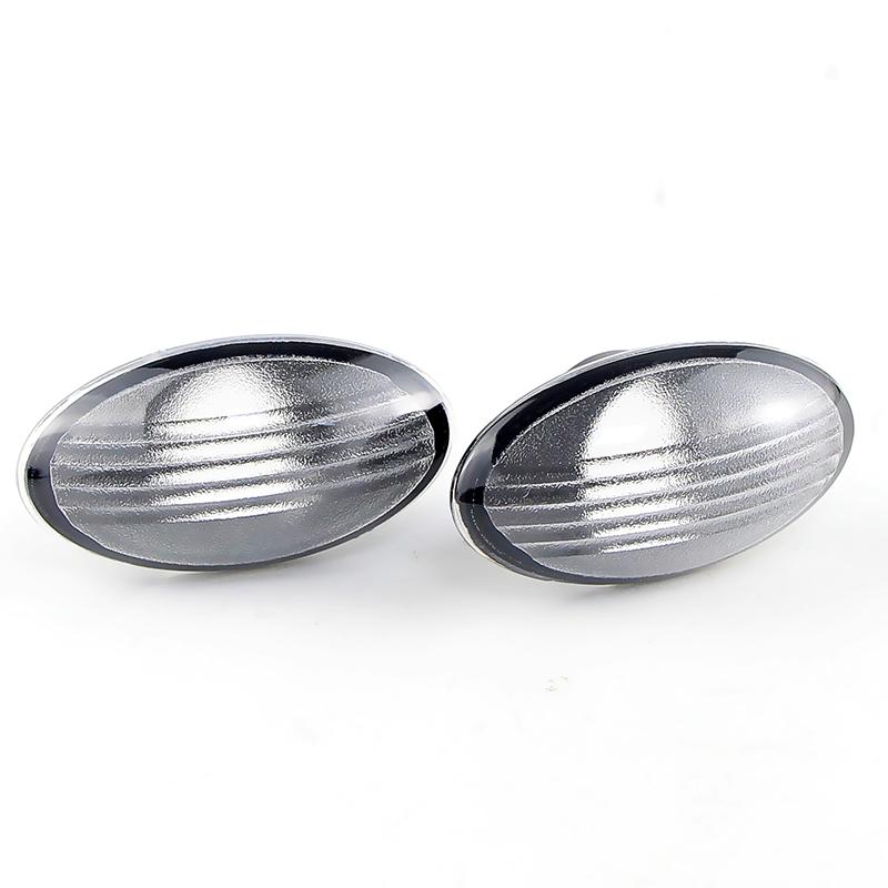2 шт. Без лампочек Автомобильные передние боковые габаритные огни, указатели поворота, корпуса для Mini Cooper R50 2002-2006 R52 2004-2008 R53 2002-2006