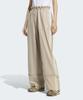 ADIDAS Nylon Paper Bag Fleece Track Pants - Khaki / Lg4284