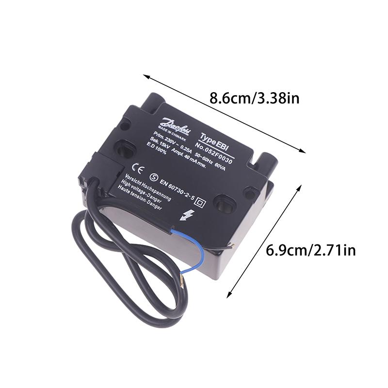 Импульсный трансформатор зажигания, Высоковольтная горелка, Дизельный метаноловый отработанный масляный поджигатель, Электронный трансформатор типа Ebi 220 В