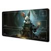 Magic Card Playmat Mtg Playmat Rabbit Archer Raccoon Nonslip Stitched Edge Gathering Gaming Mats Tapete Magic Mtg Card Pad