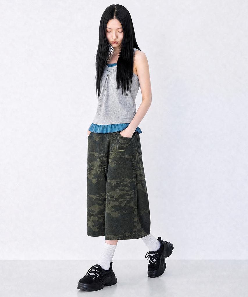ARTISTWEAR [Atw] Камуфляжные полевые шорты-бермуды