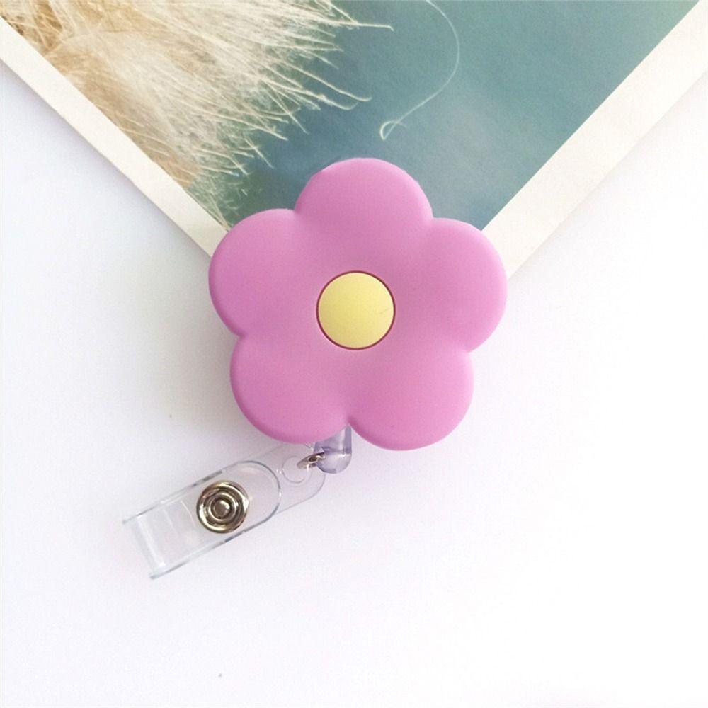 Lanyard Work Card Clip Retractable Badge Reel ID Card Clips Nurse Badge Holder Name Card Holder