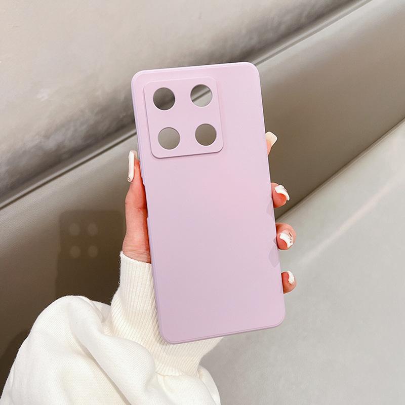 Жидкий силиконовый чехол Infinix Cube для телефонов Tecno и Itel