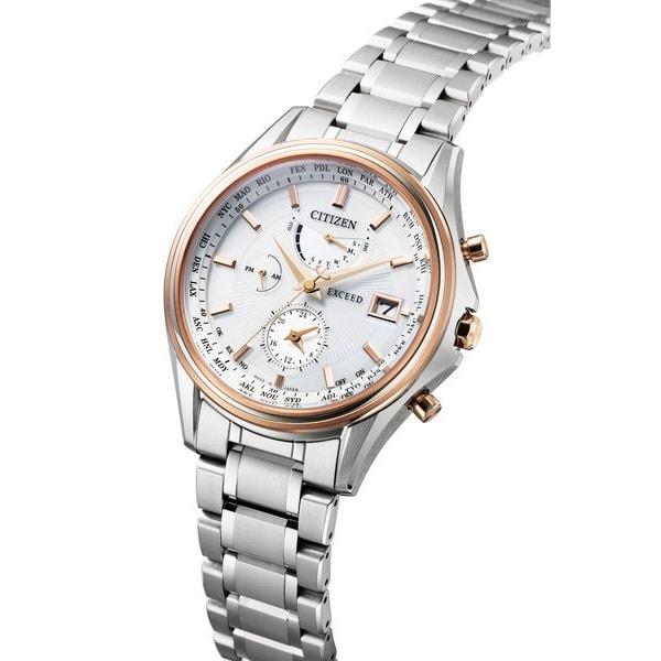 Citizen АТ9134-68W ( Посмотрите радиоуправляемую модель EXCEED Eco-Drive, посвященную 45-летию) Круглый