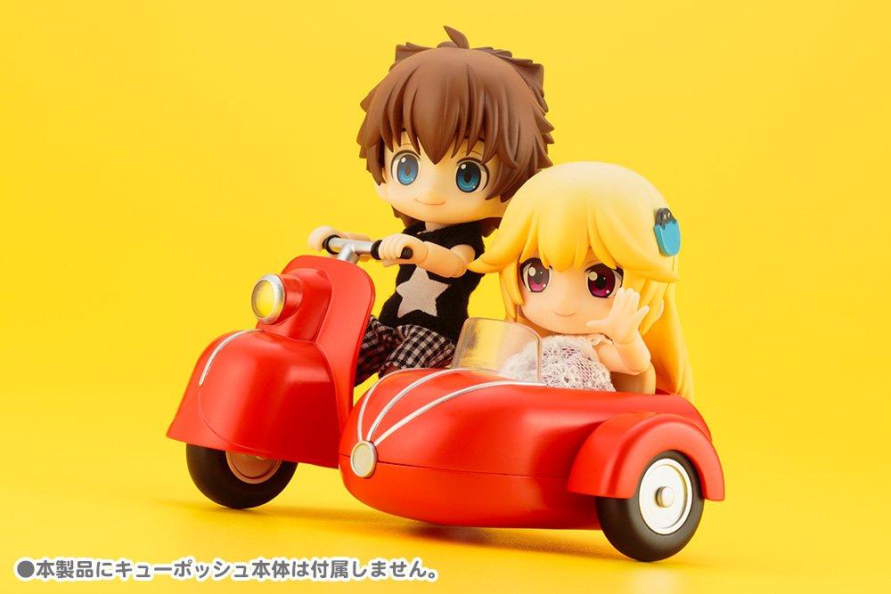 Дополнительные аксессуары для фигурок Bay Sidecar Q-poche и (Вишнево-красный) Немасштабируемый