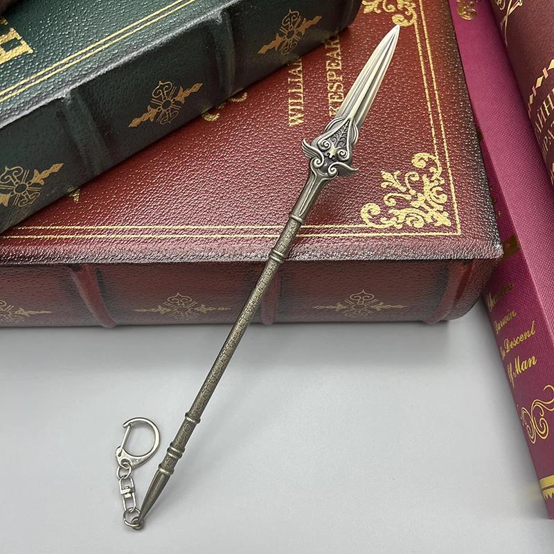 AC Odyssey Valhalla Syndicate Game Replica Metal Spear Sword WeaponsModel Eivor Frye Altaïr Collectible Decoration Toy Boy Gifts